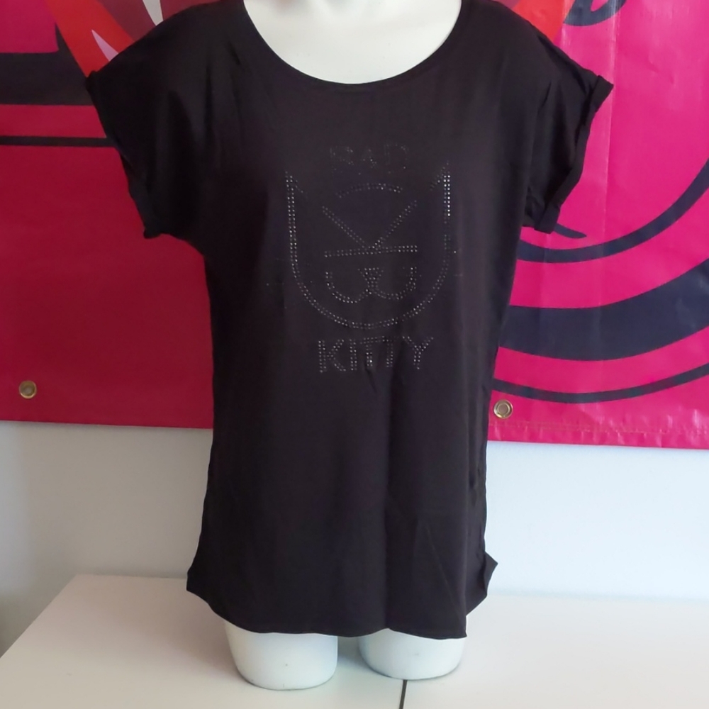 Bad Kitty round neck tee